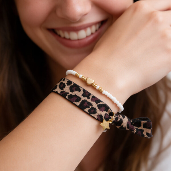 With Love Armband-Set: Wilder Leo-Look trifft auf zarte Eleganz – Bild 6